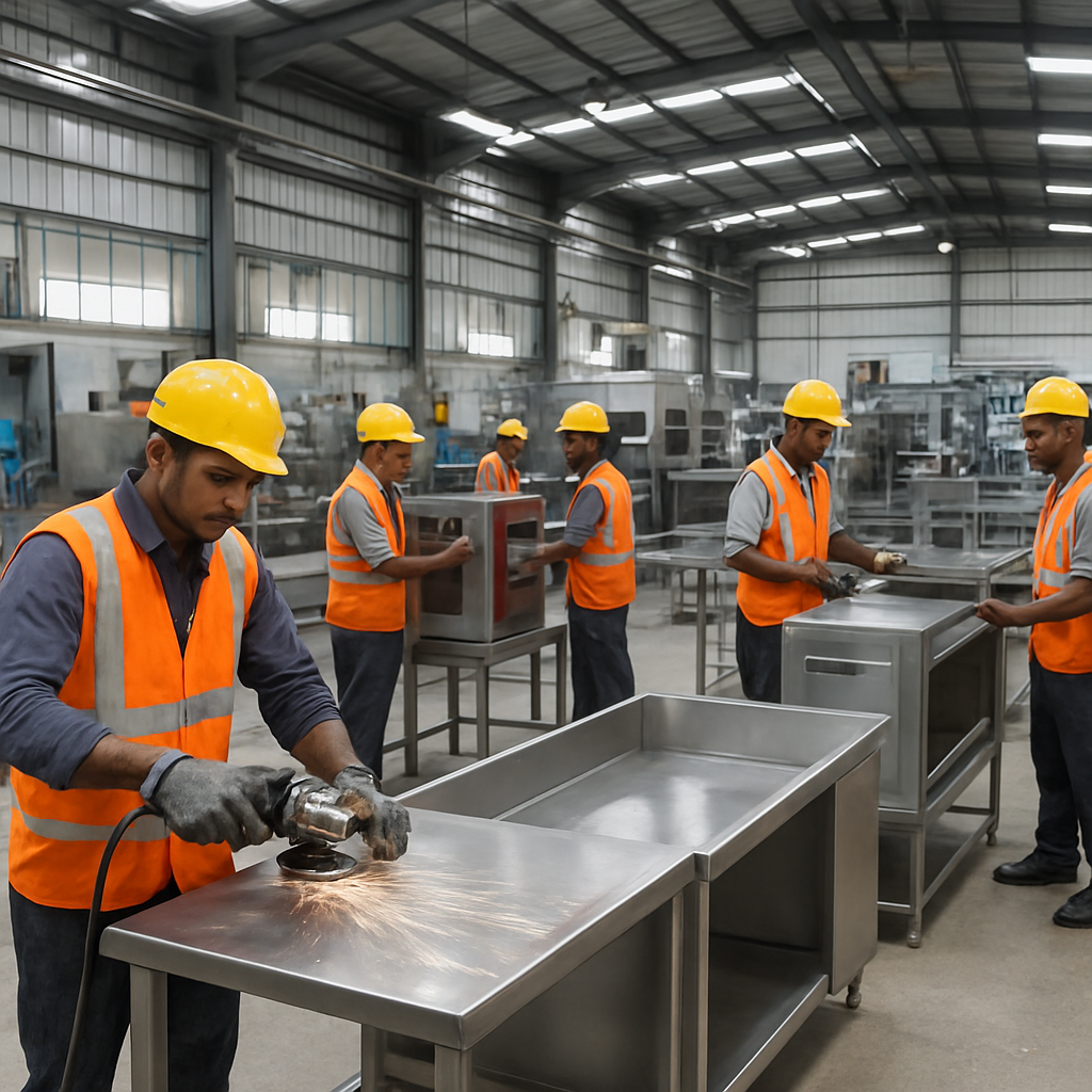 Manufacturing facility interior