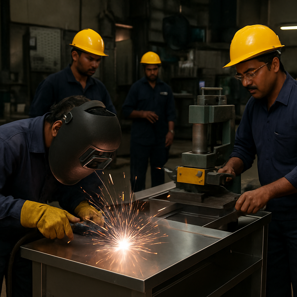 Machinery and workshop